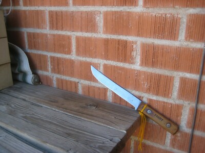 1950s Vintage 7 1/2'' Blade ** FRARY - LF&C *** Fine Carbon Slicing Knife USA