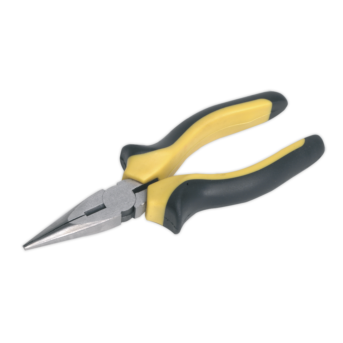 Sealey Long Nose Pliers Comfort Grip 150mm - S0811