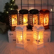 Christmas Light LED Ornament Decorations for Home Party Hanging String Lamp Xmas
