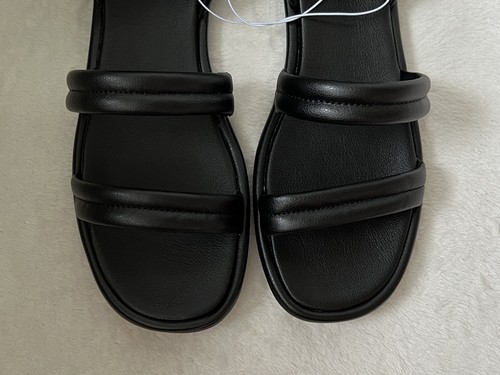 A New Day Ankle Strap Sandals Shoes Women’s Sz 11 Ottie Black - Picture 3 of 8