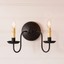 Country Electric Ashford Wood Wall Sconce in 5 Color ... on Primitive Electric Wall Sconces id=29771