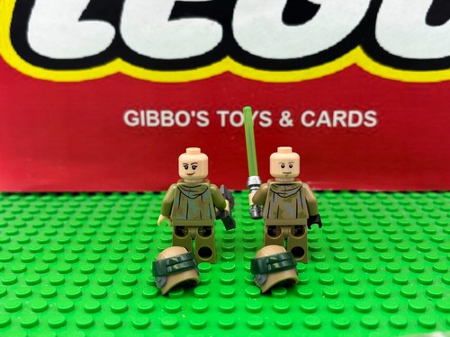 LEGO LUKE & LEIA SKYWALKER ENDOR minifigures STAR WARS set 75353 sw1266 sw1264 - Picture 2 of 2