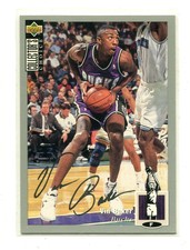 1994-95 Choice Silver Signature #42 Vin Baker Milwaukee Bucks
