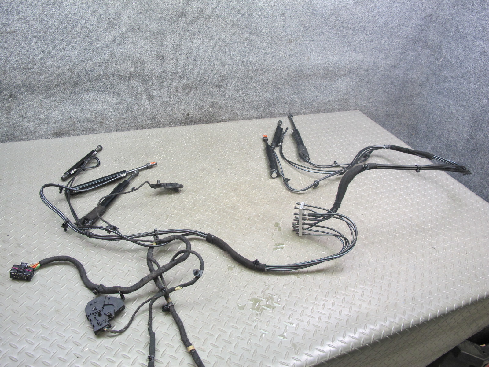 07-11 BENTLEY CONTINENTAL GTC CONVERTIBLE TOP ROOF CYLINDER CABLE SET