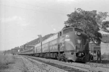 BM&R Rdg 5308 PRR E 85898 Train Railroad Old Photo