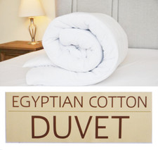 100% Egyptian Cotton Duvet 10.5 Tog Ideal for The Autumn / Winter Month