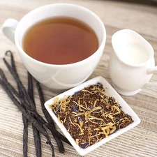 Earl Grey de la Cream Rooibos Herbal Tea - loose leaf tea bags naturally decaf