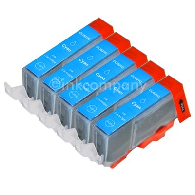 5 CANON CLI 521 cyan IP 3600 IP 4600 IP 4700 MP 540 MP 550 MP 630 MX860 NEU