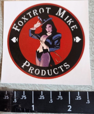2.5'' - Foxtrot Mike Products Logo Vinyl Sticker Decal Shot Show