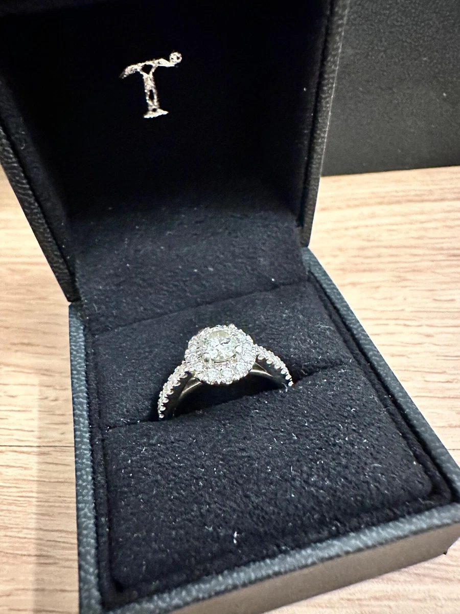 Tolkowsky 2024 platinum ring