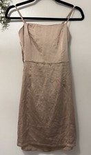 Misspap Tie Back Pink Mini Dress