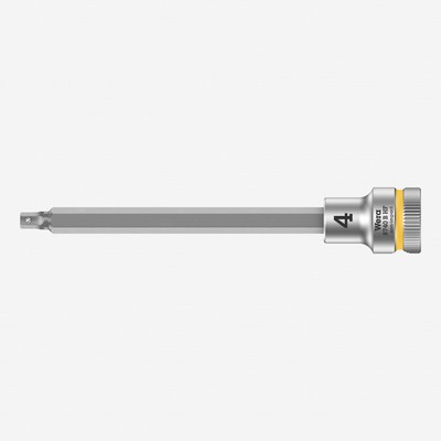 Wera 003032 3/8'' Drive Zyklop Hex-Plus Bit Socket with Holding Function 4.0 mm L