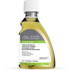 Winsor Newton Painting Medium Refined Linseed Oil 250ml