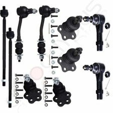 For 1997-1999 Dodge Dakota 2wd Sway Bar Ball Joints Tie Rod End Steering 10pcs