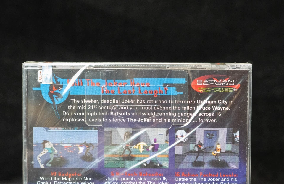 Batman Beyond Sony PlayStation 1 PS1 Factory Sealed With Hang Tag Promo - Image 3 of 4