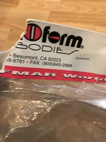 PROTOFORM RACE BODIES CLEAR CAR BODY IFMAR WORLD CHAMPIONS NIP VTG ? LARGE - Picture 7 of 15