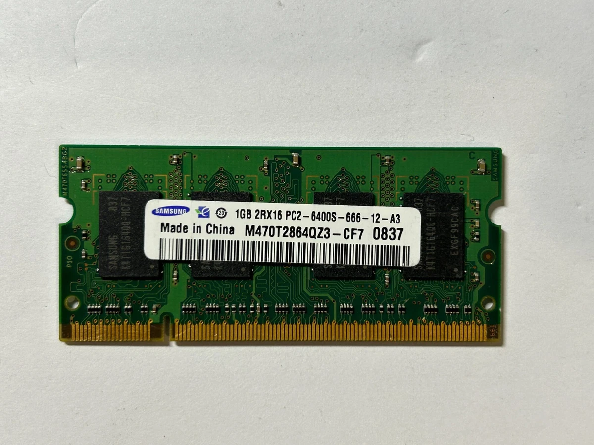 MTXtec Lot de 2 barrettes de mémoire RAM pour ordinateur portable 8 Go Dual Channel 2 x 4 Go DDR2 800 MHz SODIMM DDR2 PC2-6400 200 broches