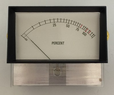 Simpson SK-M924-100 Range Percent Motor Load Current Meter 