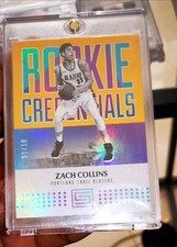2017-18 Panini Status Rookie Credentials Zach Collins #/10