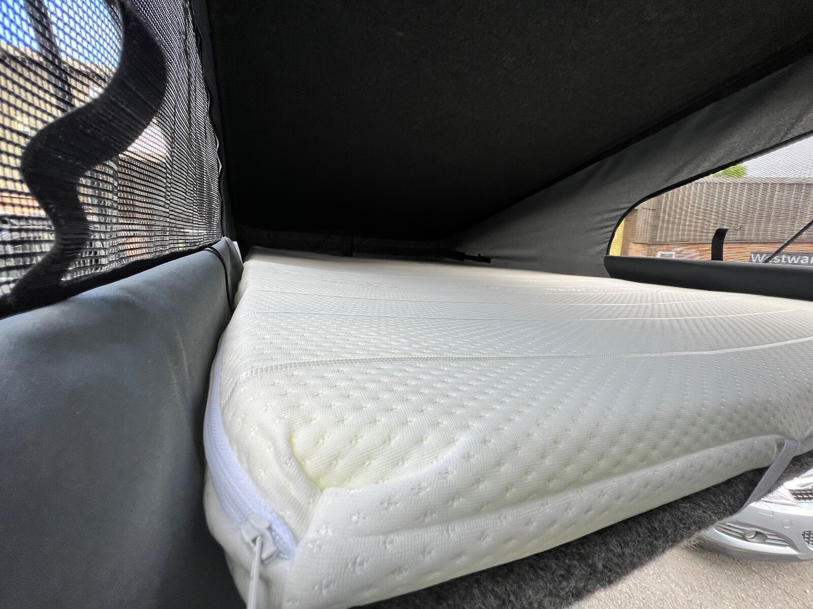 Campervan Pop Top Elevating Roof Bed Premium Memory Foam Topper