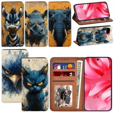 UK Cell Phone Wallet Stand Cover Case For Google Pixel 6/6A/7/7A/8/9/9pro/9A