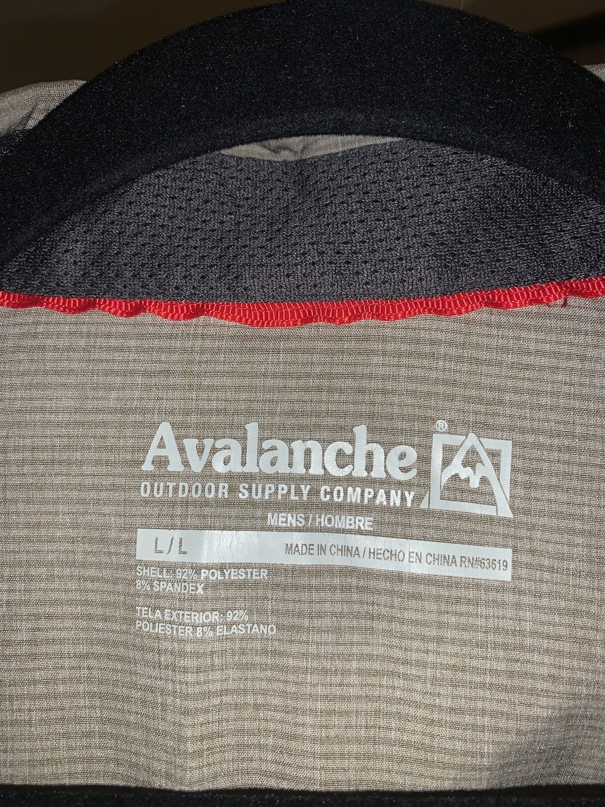 Men’s Avalanche Outdoor Supply Co. Brown Button Up Sh… Gem