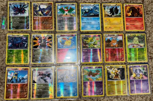 Pokémon 36 Card Lot TCG: BREAKpoint & Steam Siege. 17 Holos - Picture 1 of 14