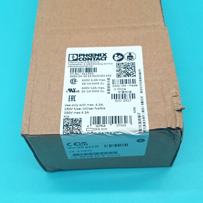 50Pcs/Box New For PHOENIX CONTACT terminal block UK 5-HESI 3004100 FAST SHIP