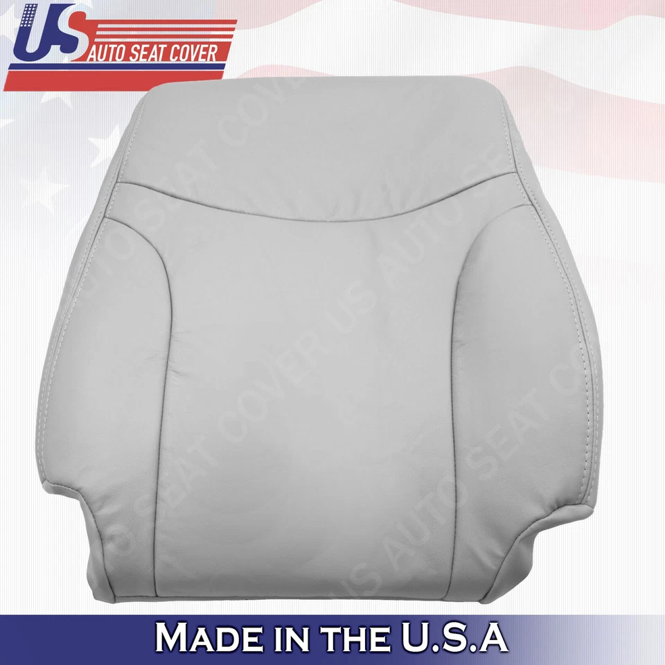 Fit 2002 2003 2004 2005 2006 Lexus ES330 Passenger Top Bottom Leather Cover Gray - Image 3 of 4