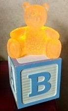 GE Led Teddy Bear Table Top Night Light Baby Children. Decor NIB   C12 