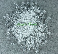 8/0 Round TOHO Japan Glass Seed Beads  1-Transparent Crystal 10 grams
