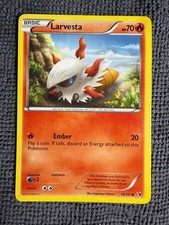 Larvesta 19/101 Common Noble Victories Pokemon Lightly Played on eBay