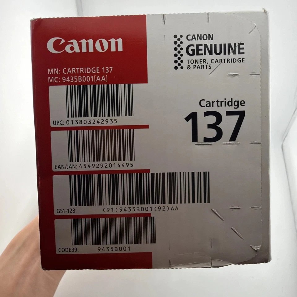 READ Cartucho de Toner Preto Canon 137 imageCLASS MF210/220/230/240 NOVO LACRADO - Imagem 2 de 3