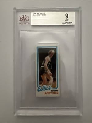 1980-81 Topps - Larry Bird #34 Separated (RC) for sale online | eBay
