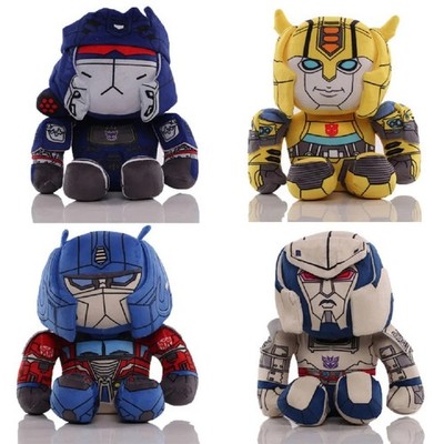 Hot 20cm Cartoon Doll Bumblebee Optimus Prime Plush Toy Birthday Gift
