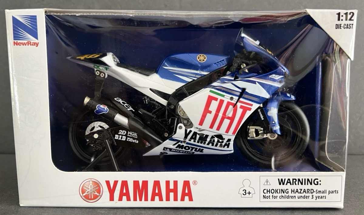New-Ray Yamaha YZR-M1 Contemporary Manufacture Diecast Motorcycles