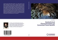 Geotechnical Characterization Of Cemented Paste Backfill Erol Yilmaz