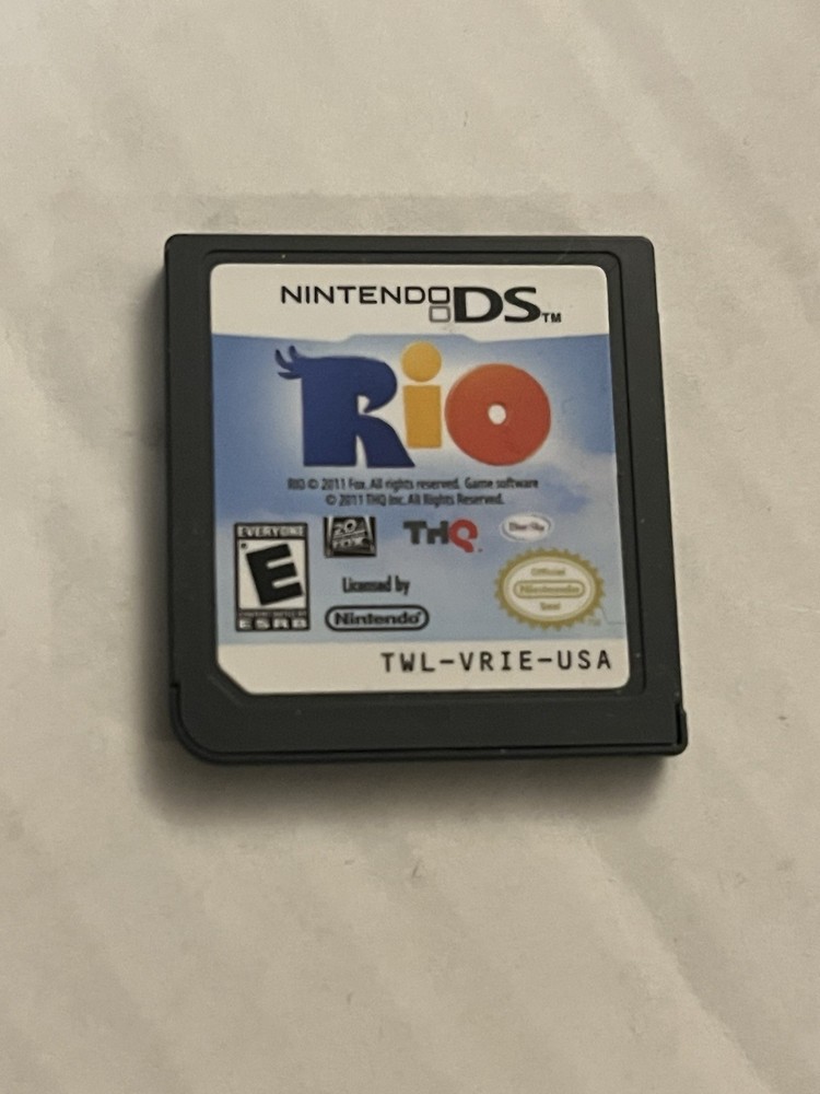 Rio Nintendo DS, Game Only No Case, DS/DS Lite/DS I