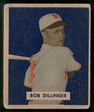 1949 Bowman #143a Bob Dillinger FR/GD