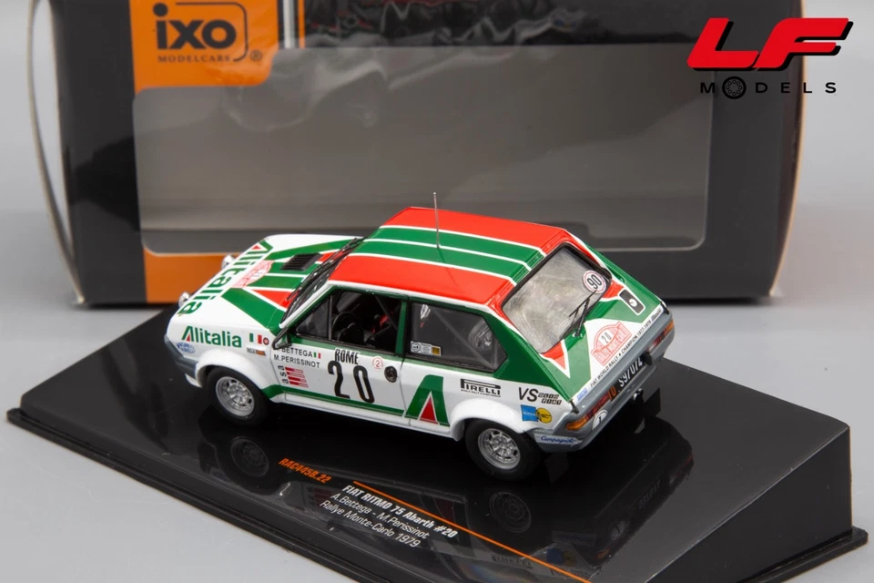 1:43 Fiat Ritmo 75 Abarth Rallye Monte-Carlo 1979 Bettega-Perissinot - IXO - Immagine 2 di 3
