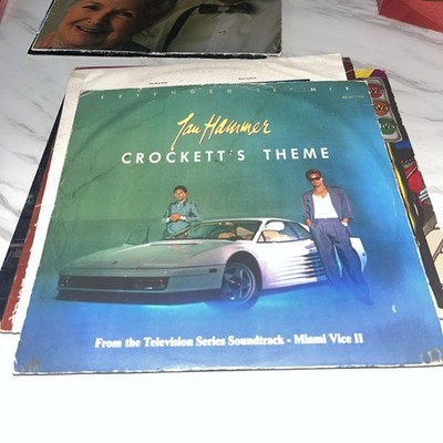 Jan Hammer Crocketts Theme Vinyl Single 12inch MCA Records