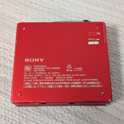 SONY MZ-R909 Portable MiniDisc Player Recorder Walkman MDLP Audio