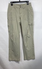 Patagonia Women's Tan Quandary Hiking Outdoor Stretch Nylon Pants Size 4