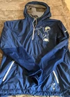 INDIANAPOLIS COLTS Football NIKE Pullover Windbreaker Jacket Hoodie LARGE Blue