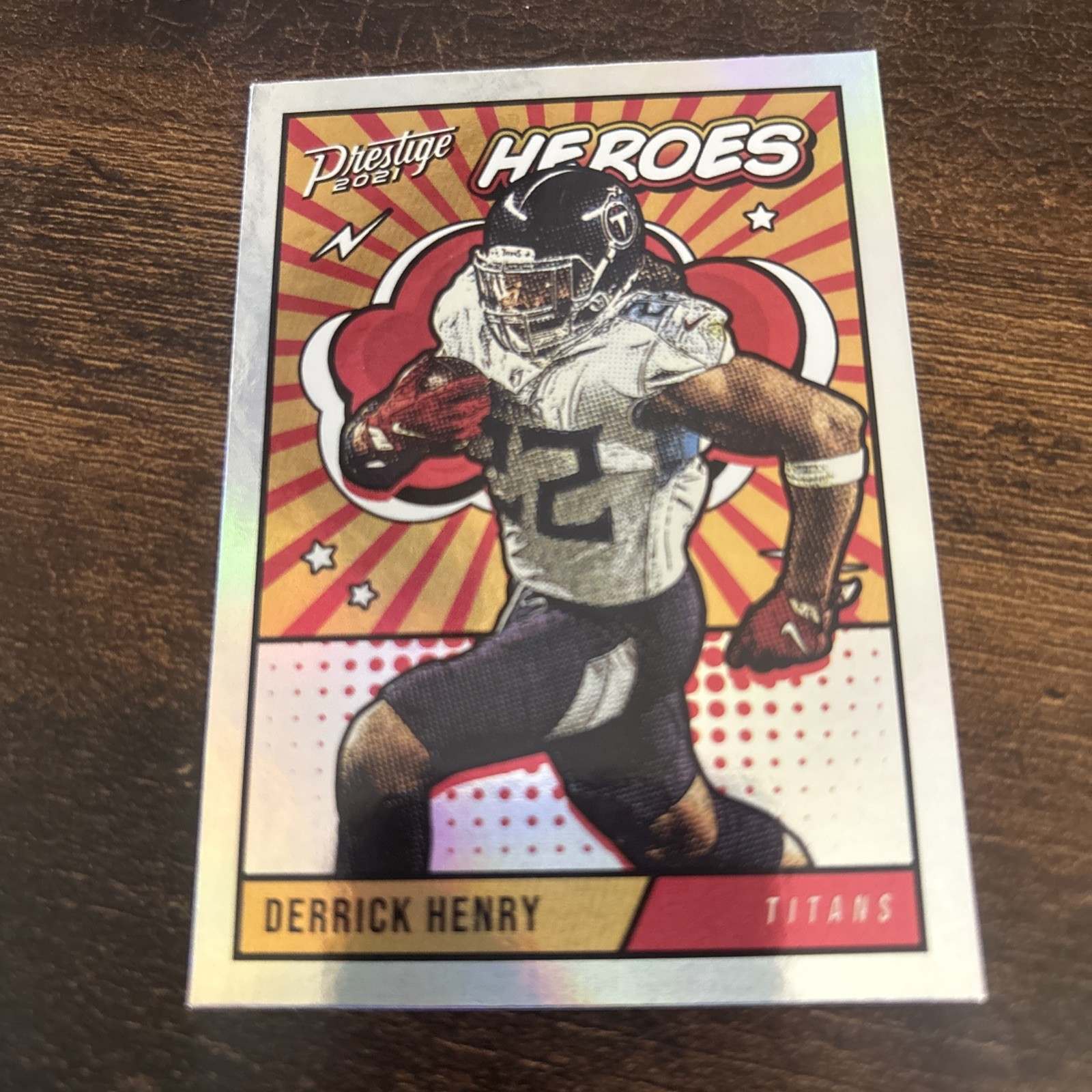 2021 Prestige Football Derrick Henry HEROES Titans SP