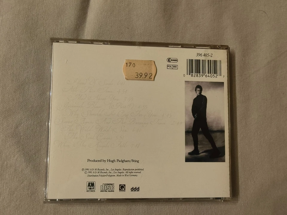 The Soul Cages von Sting  (CD, ) - Bild 2 von 3