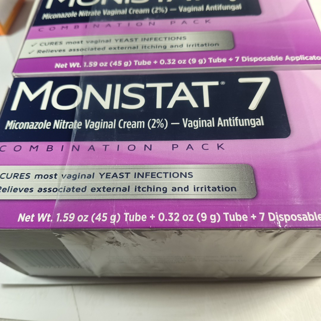 Monistat 7 Cream W/Applicator 1.59oz (3 Pack) FAST FREE DELIVERY 📬🚚!!!!!