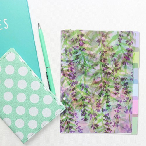 Practical Reusable PP Binder Divider Tabs Green for Notepad and Files ...