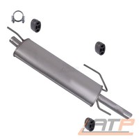 EndschalldÄMpfer Auspuff SchalldÄMpfer FÜR Opel Astra F CC +Cabriolet 1.4 1.6