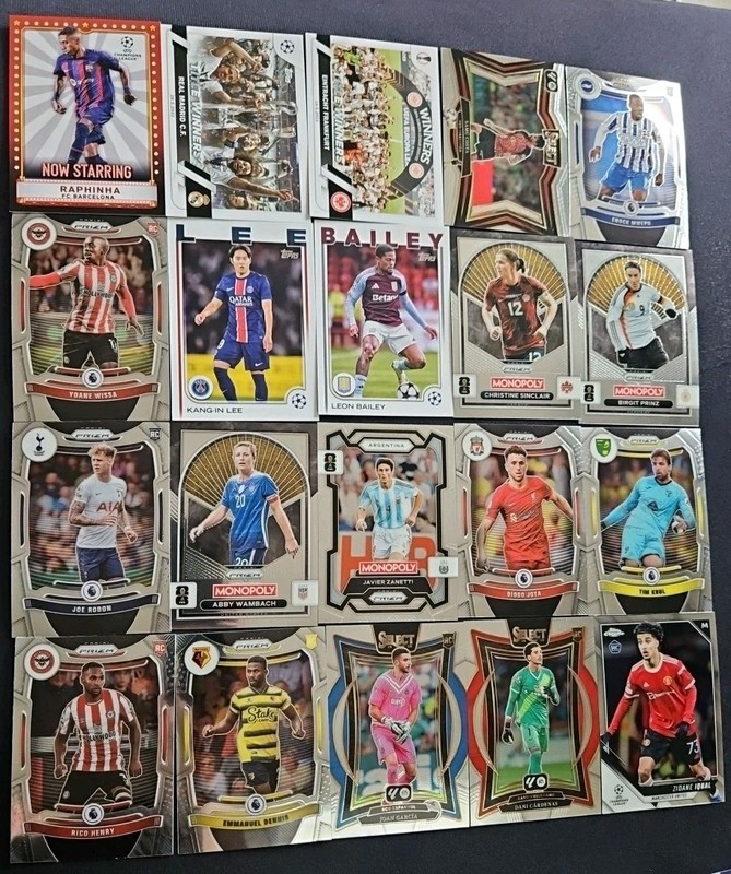 Big 88 Soccer Card Lot With Rookies And Inserts